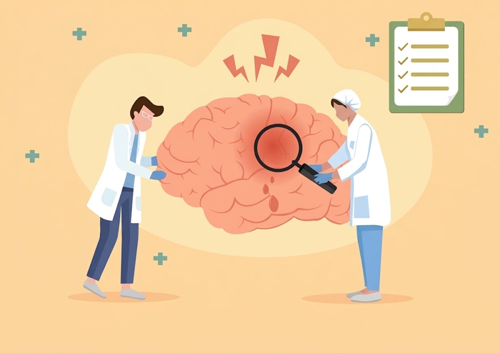 Imagem ilustrativa para conteúdo de neurologia; não representa a profissional